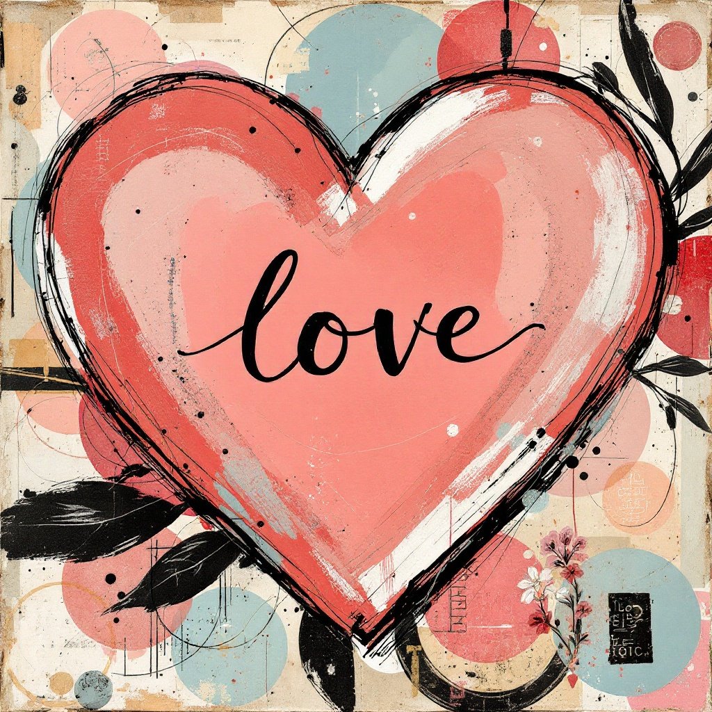 Valentine's Drop 01 — 31 Free High-Res Illustrations & Graphics — Illustration Plate 07