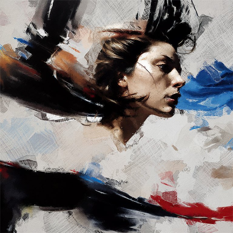 Les Femmes en Contrôle — Collector Art Print — Preview 02