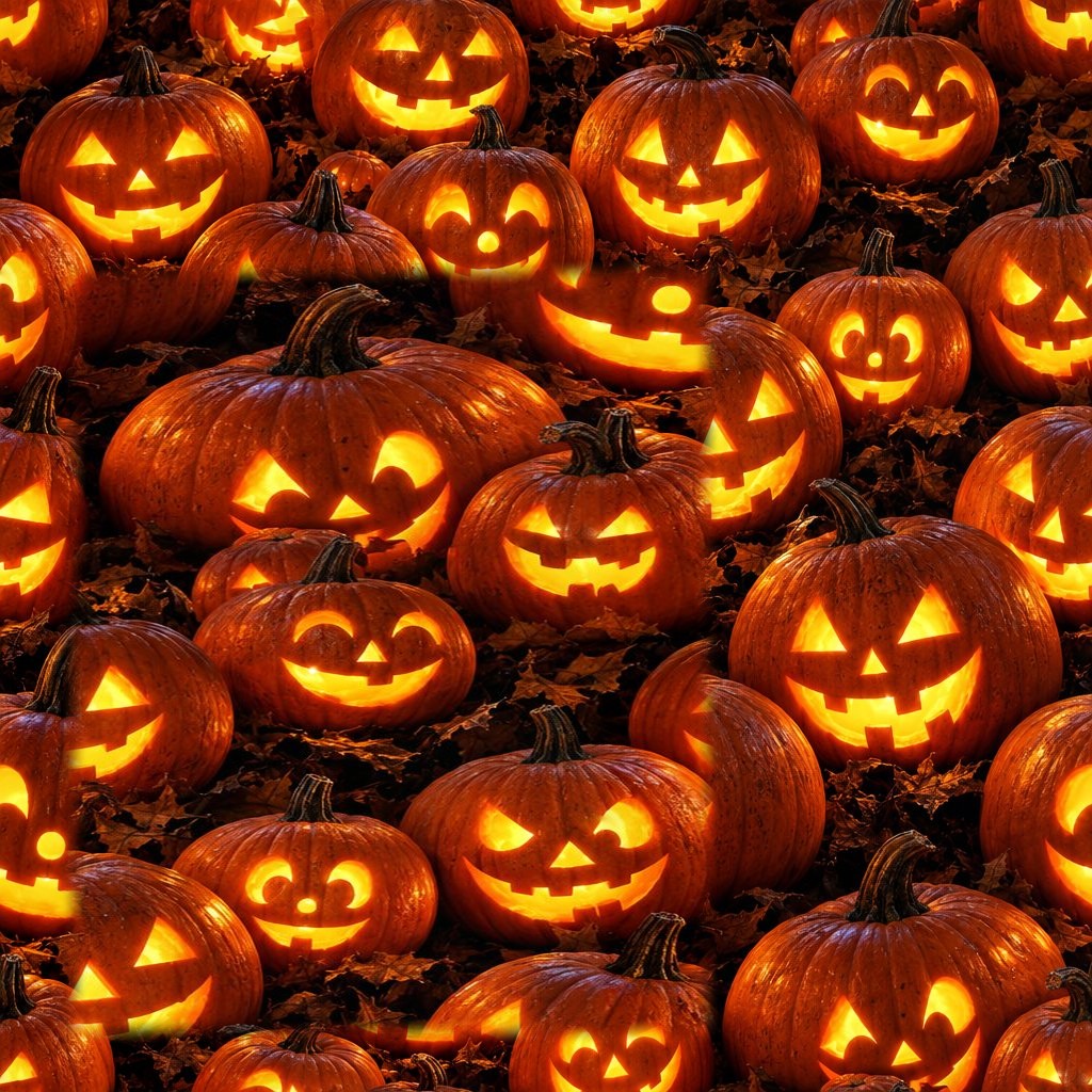 WPAY DROP0008- Seamless Halloween Patterns — Seamless Pattern Tile 07