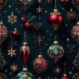 Christmas Drop 02 — 99 Free High-Res Seamless Patterns — Seamless Tile #42