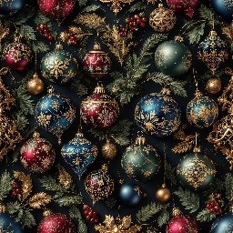 Christmas Drop 02 — 99 Free High-Res Seamless Patterns — Seamless Tile #87