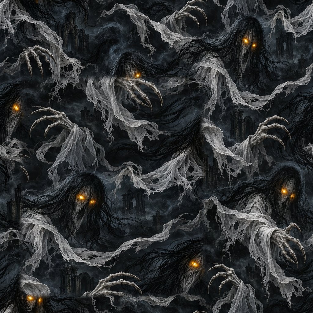 WPAY DROP0009- Seamless Halloween Patterns — Seamless Pattern Tile 04