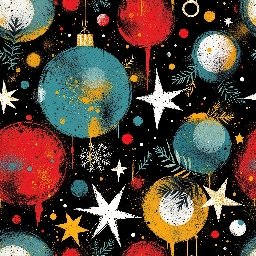 Christmas Drop 02 — 99 Free High-Res Seamless Patterns — Seamless Tile #65