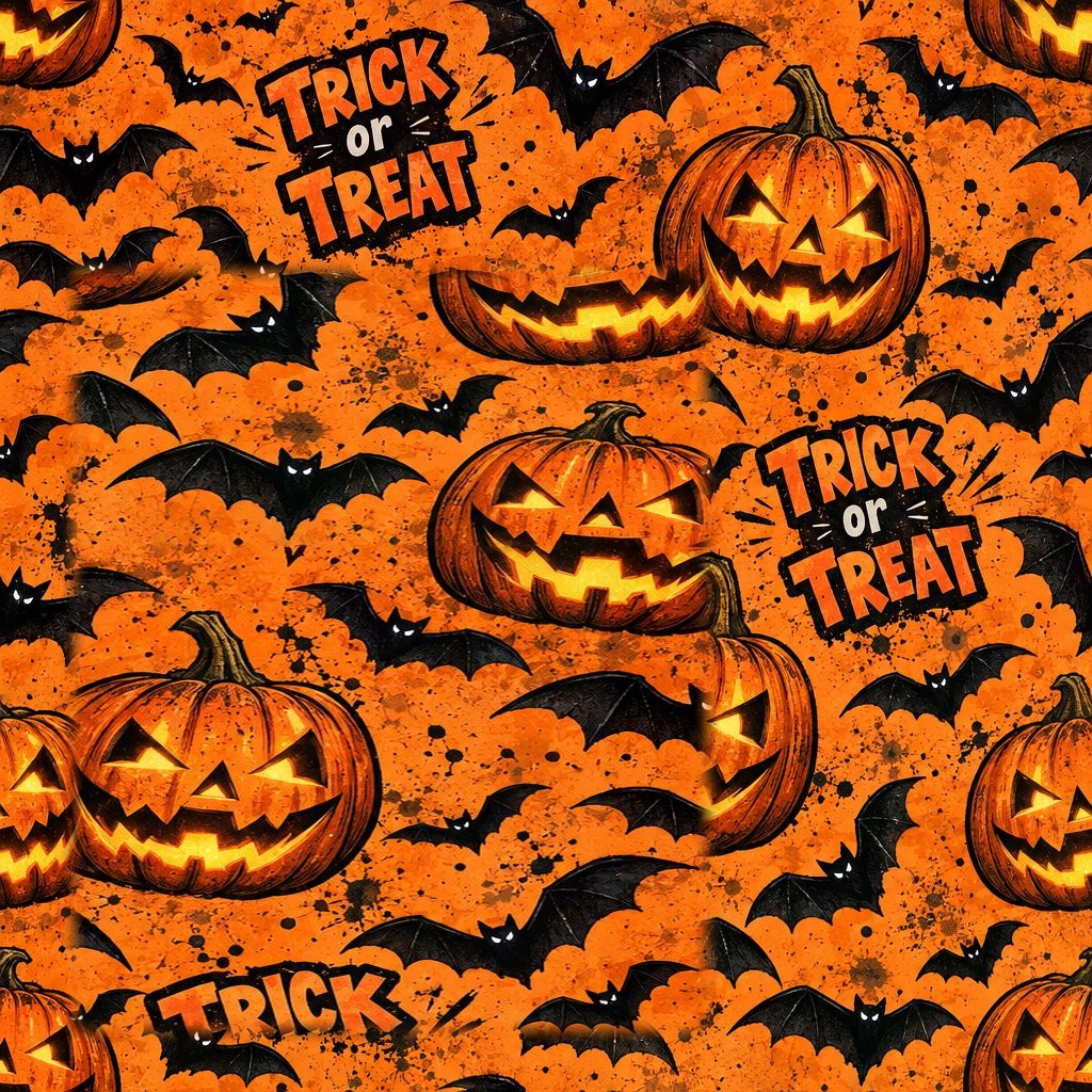 WPAY DROP0007- Seamless Halloween Patterns — Seamless Pattern Tile 08