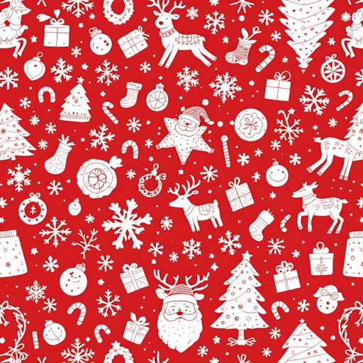 Christmas Drop 01 — 30 Free High-Res Seamless Patterns — Seamless Pattern Tile 06