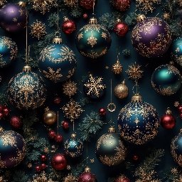 Christmas Drop 02 — 99 Free High-Res Seamless Patterns — Seamless Tile #33
