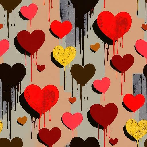 Valentine's Drop 02 — 44 Free High-Res Seamless Patterns — Seamless Pattern Tile 07