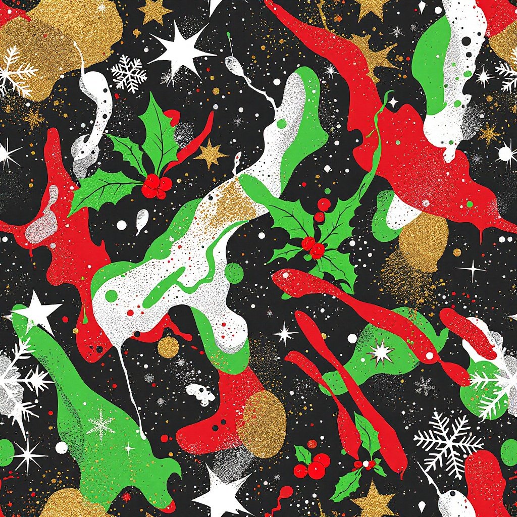 Christmas Drop 01 — 30 Free High-Res Seamless Patterns — Seamless Tile #26