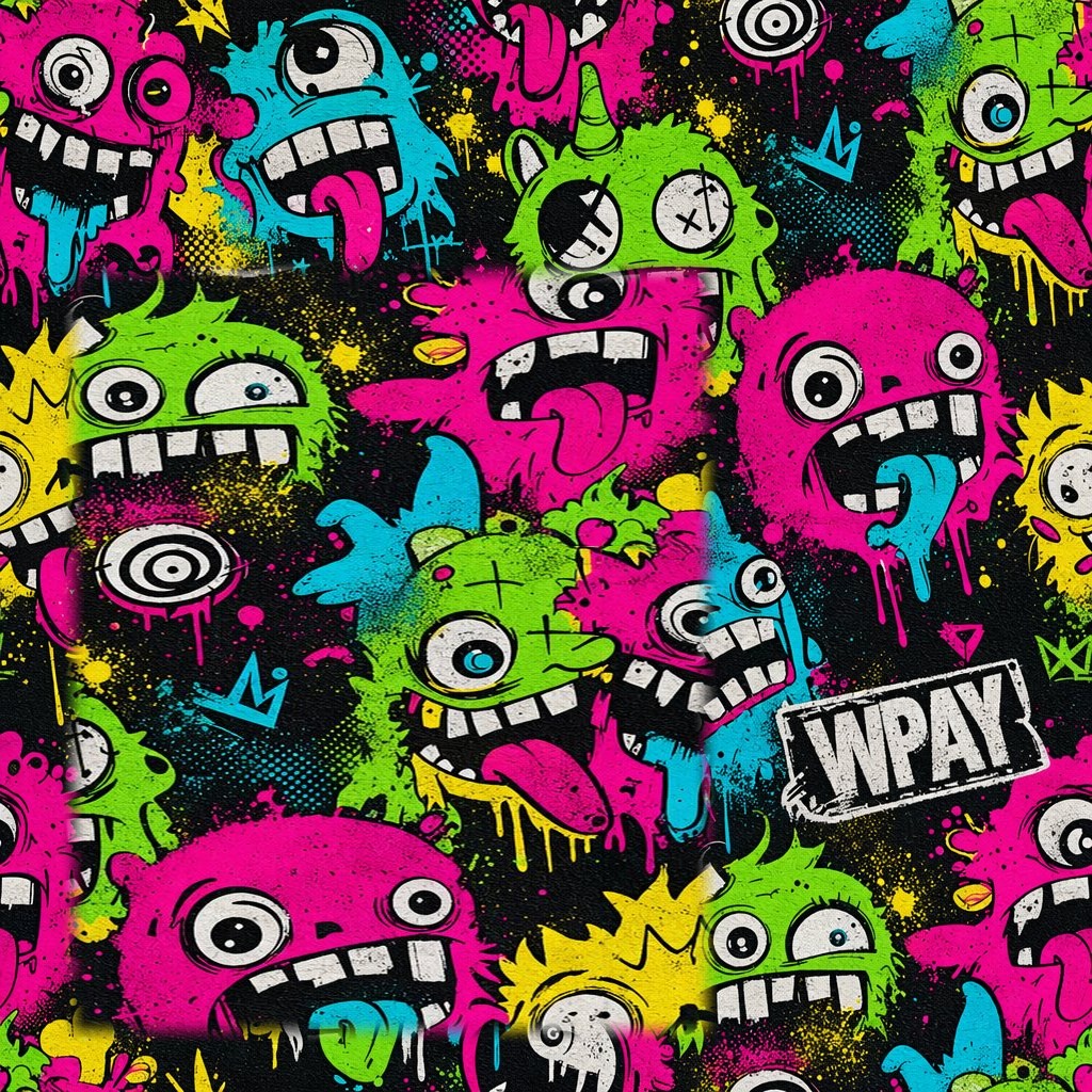 WPAY DROP0004- Seamless Pattern Drops — Seamless Pattern Tile 02