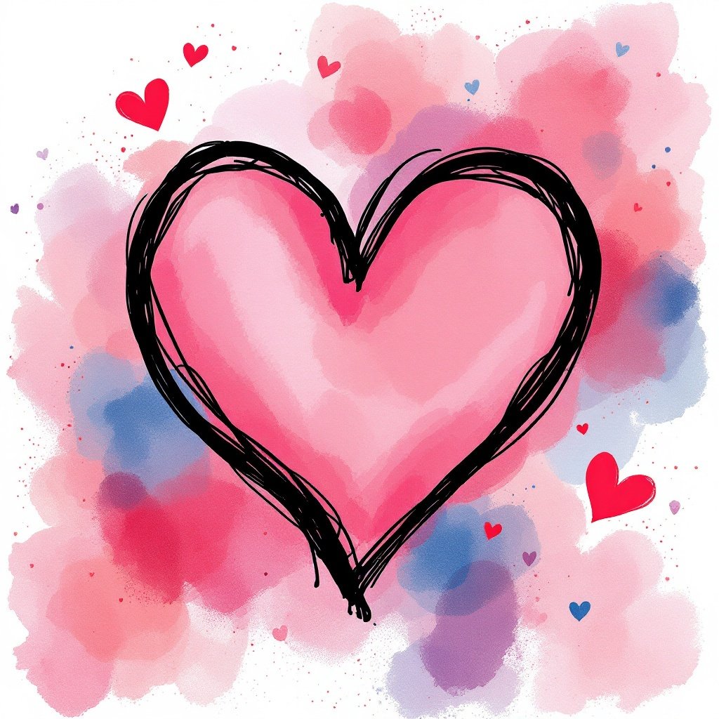 Valentine's Drop 01 — 31 Free High-Res Illustrations & Graphics — Illustration Plate #12