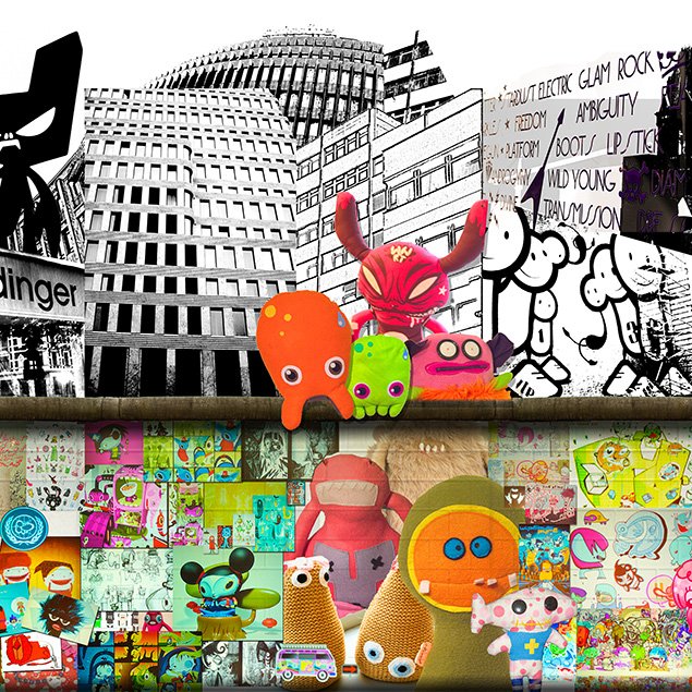The Art of Storytelling — Elevating Mood Boards for Creative Inspiration. Pictoplasma Conference,Berlin. Berlin wall Storyboard-section1