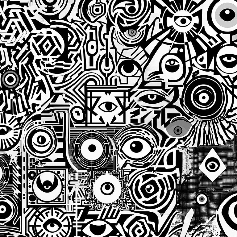 1000 Eyes — Limited Edition Archival Giclée Print — Preview 02