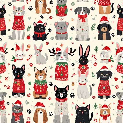 Christmas Drop 01 — 30 Free High-Res Seamless Patterns — Seamless Tile #18