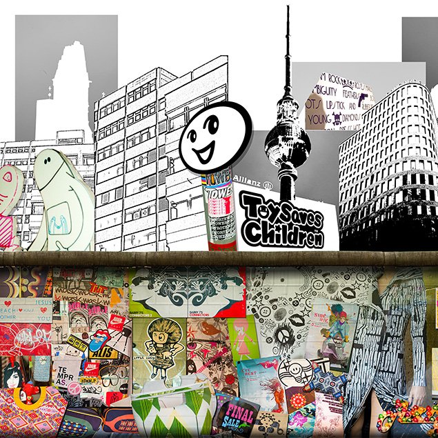 The Art of Storytelling — Elevating Mood Boards for Creative Inspiration. Pictoplasma Conference,Berlin. Berlin wall Storyboard-section3