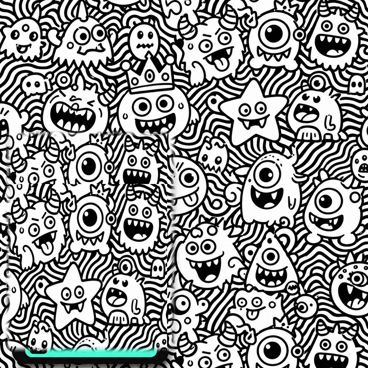 WPAY DROP0001- Seamless Pattern Drops — Seamless Pattern Tile 06