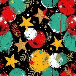 Christmas Drop 02 — 99 Free High-Res Seamless Patterns — Seamless Tile #96