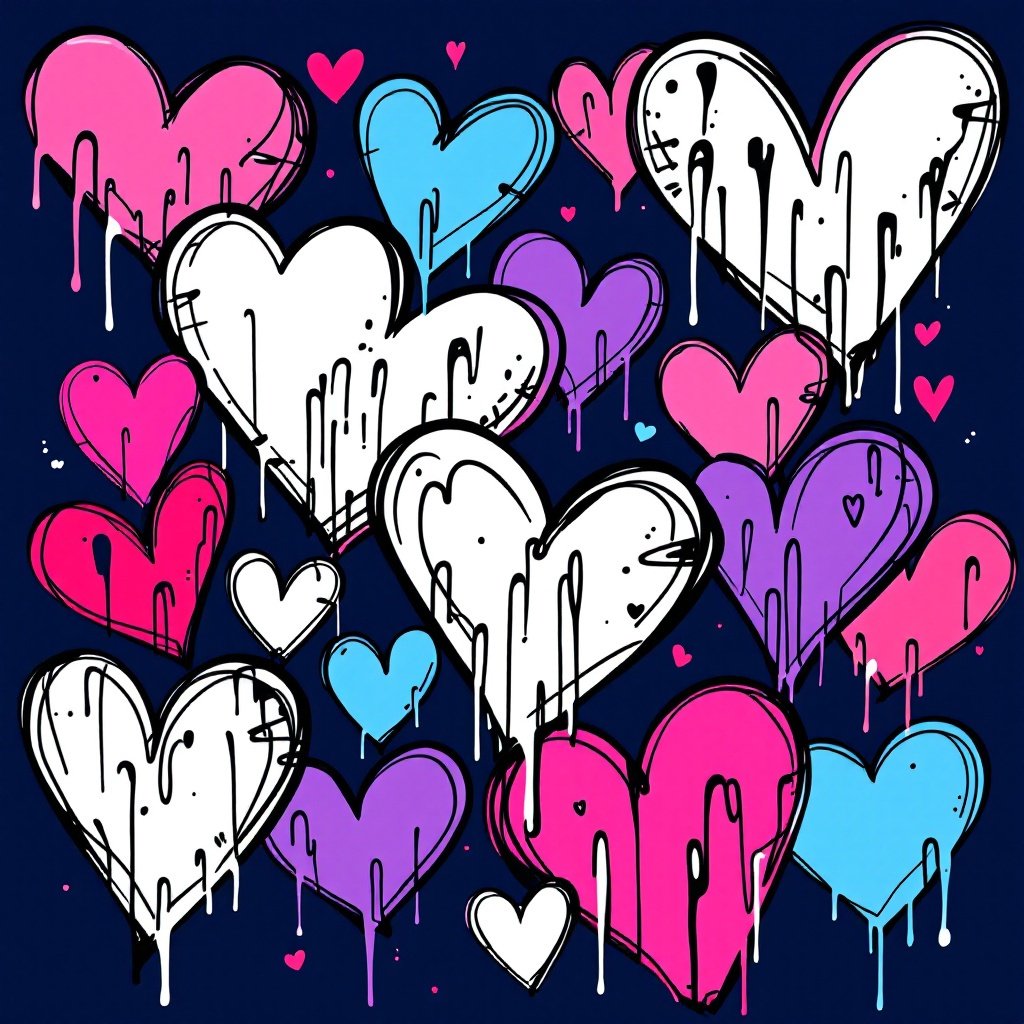 Valentine's Drop 01 — 31 Free High-Res Illustrations & Graphics — Illustration Plate #21