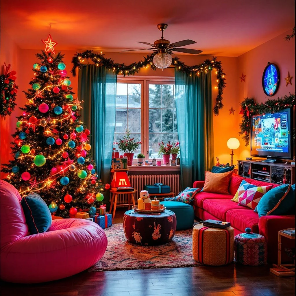 15 Nostalgic 1980s Christmas Interior Ideas That Will Transform Your Home Into a Retro Holiday Paradise