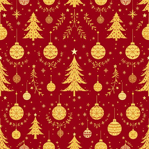 Christmas Drop 01 — 30 Free High-Res Seamless Patterns — Seamless Pattern Tile 03