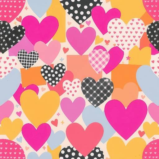 Valentine's Drop 02 — 44 Free High-Res Seamless Patterns — Seamless Pattern Tile 09