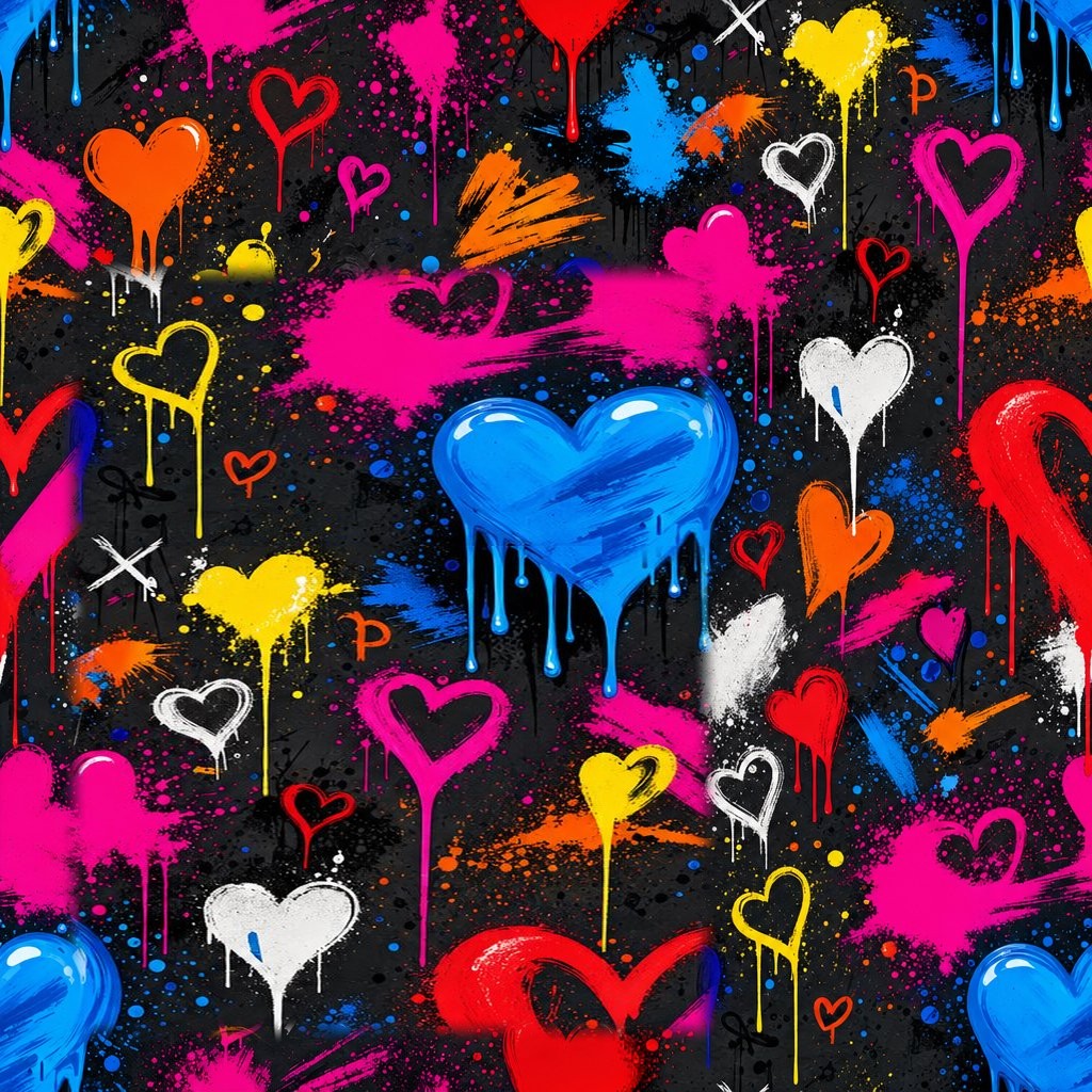 WPAY DROP0002- Seamless Pattern Drops — Seamless Pattern Tile 02
