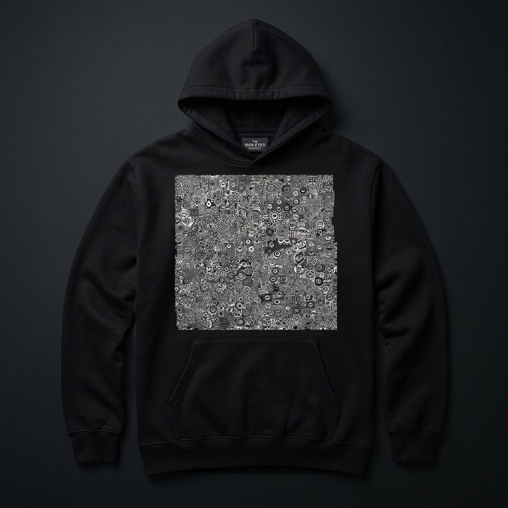 1000 Eyes — Heavyweight Studio Pullover Hoodie